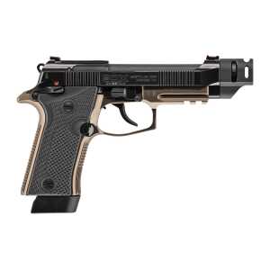 Beretta USA J80XTACLED15 80X Cheetah Tactical Urban Micro-Compact Frame 380 ACP 15+1 4.40" Threaded Barrel, Optic Ready/Serrated Slide, Steel Frame w/Picatinny Rail, Vertec Grip - Image 1