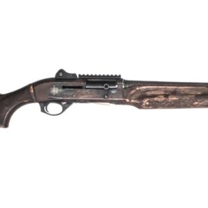 MAC 21000122APOC Apocalypse 12 Gauge Semi-Auto 3" 5+1 18.50" Multicolor Distressed Cerakote Barrel, Multicolor Engraved & Distressed Cerakote Receiver w/Picatinny Rail, Aged, Distressed & Engraved Wo - Image 1