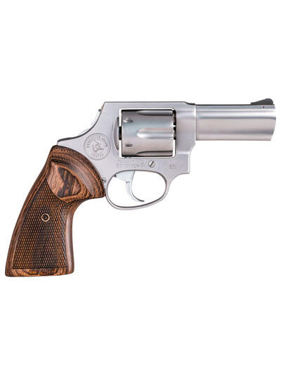 Taurus 856 2-856EX39CH Executive Grade 3" .38 Special +P 6 Rounds Stainless/Wood DAO