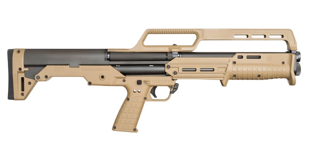 0003208 kel tec ks7 tactical pump shotgun 12 ga 185 inch 6rds tan finish