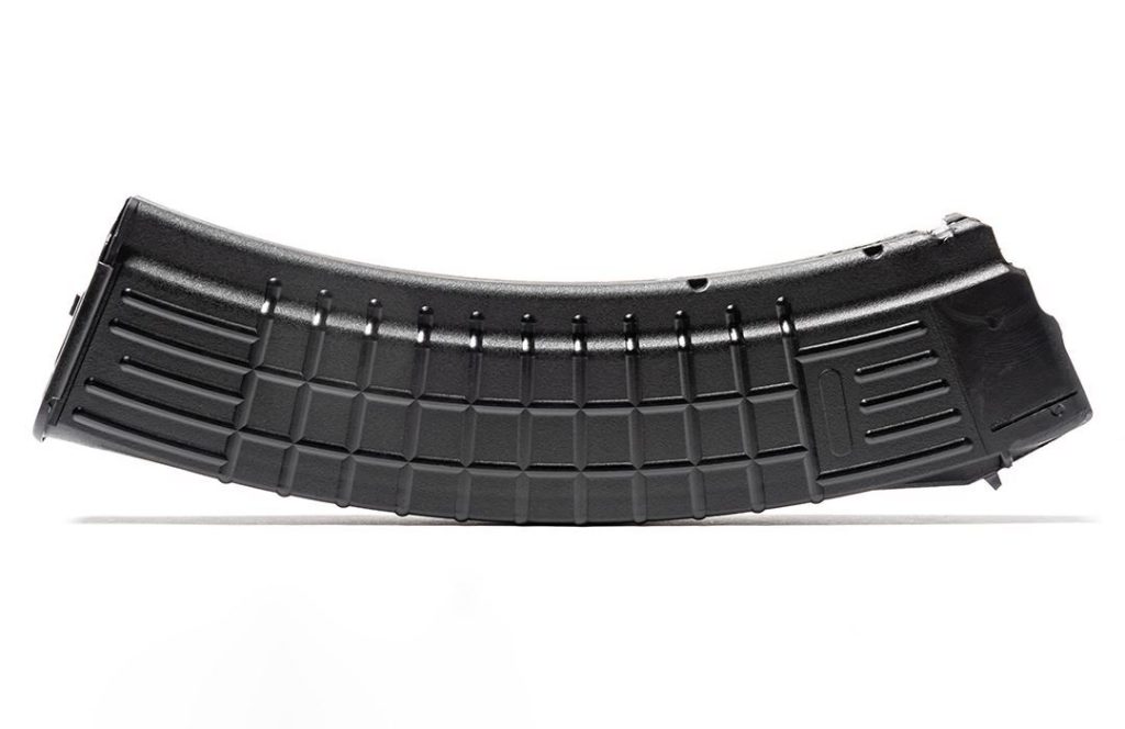 0006069 arsenal circle 10 waffle pattern 545x39mm black polymer mil spec 45 round ribbed magazine