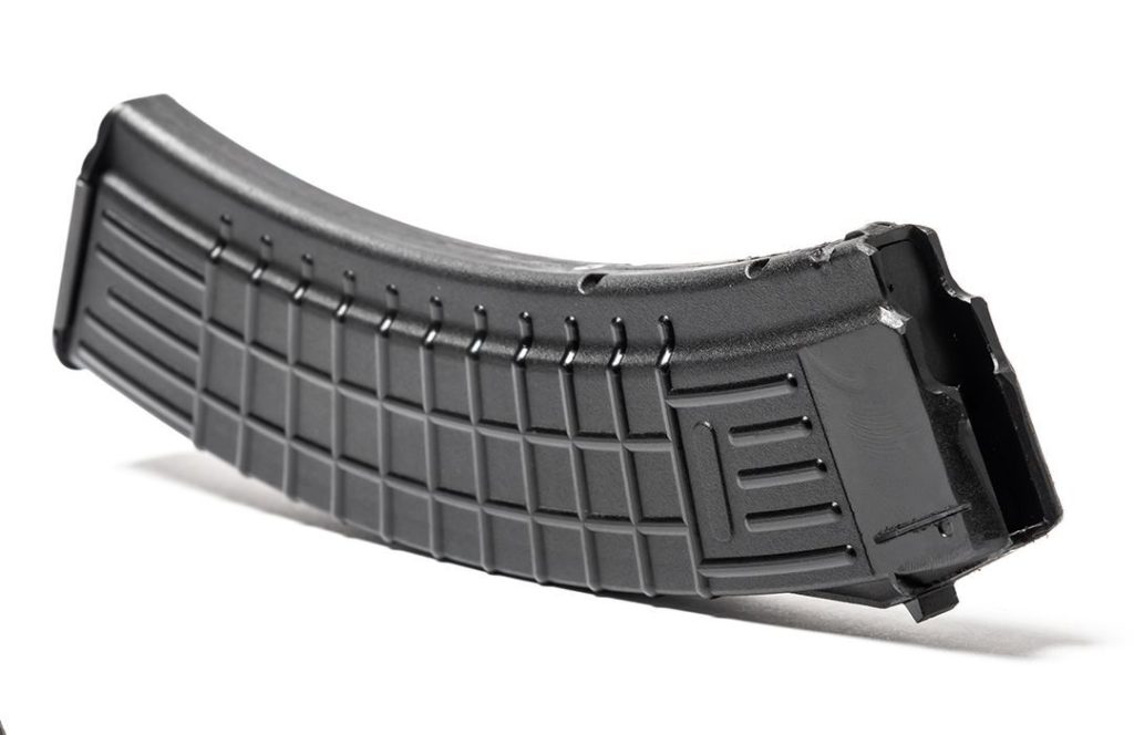 0006070 arsenal circle 10 waffle pattern 545x39mm black polymer mil spec 45 round ribbed magazine