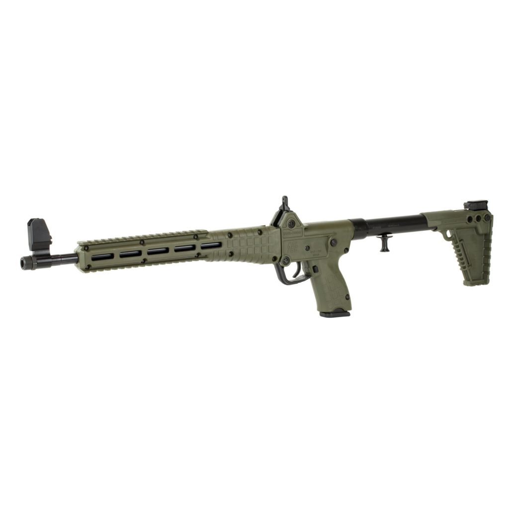 0009689 kel tec sub2000 green for glock 22 40cal 16 barrel 15 round semi automatic rifle