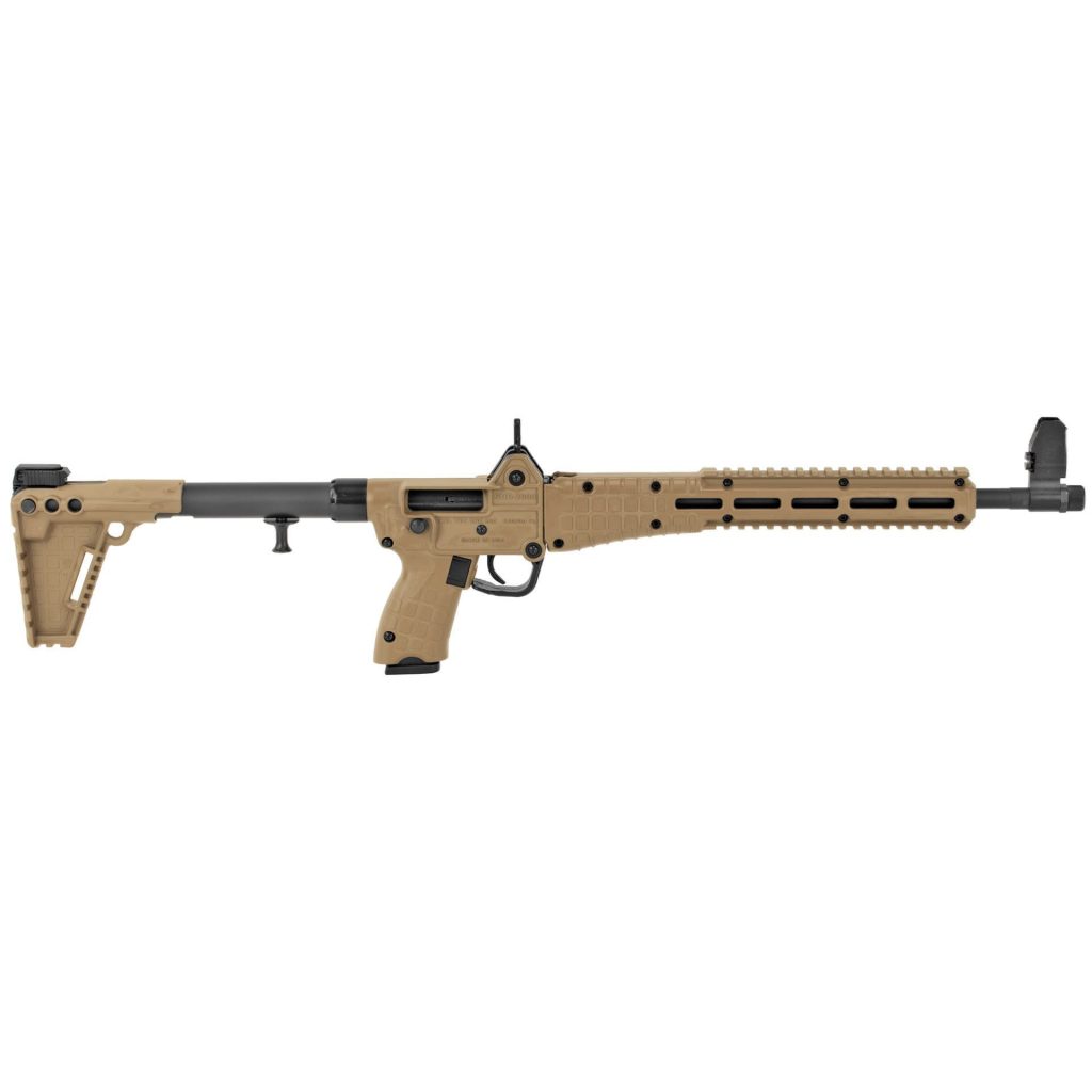 0009691 kel tec sub2000 tan for glock 22 40cal 16 barrel 15 round semi automatic rifle