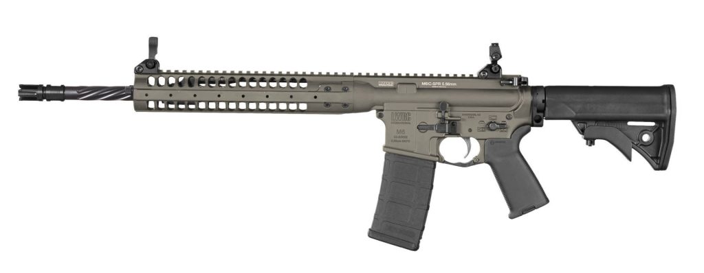 0011325 lwrc international ic spr special purpose rifle 556 nato 30rd 16 barrel tungsten grey