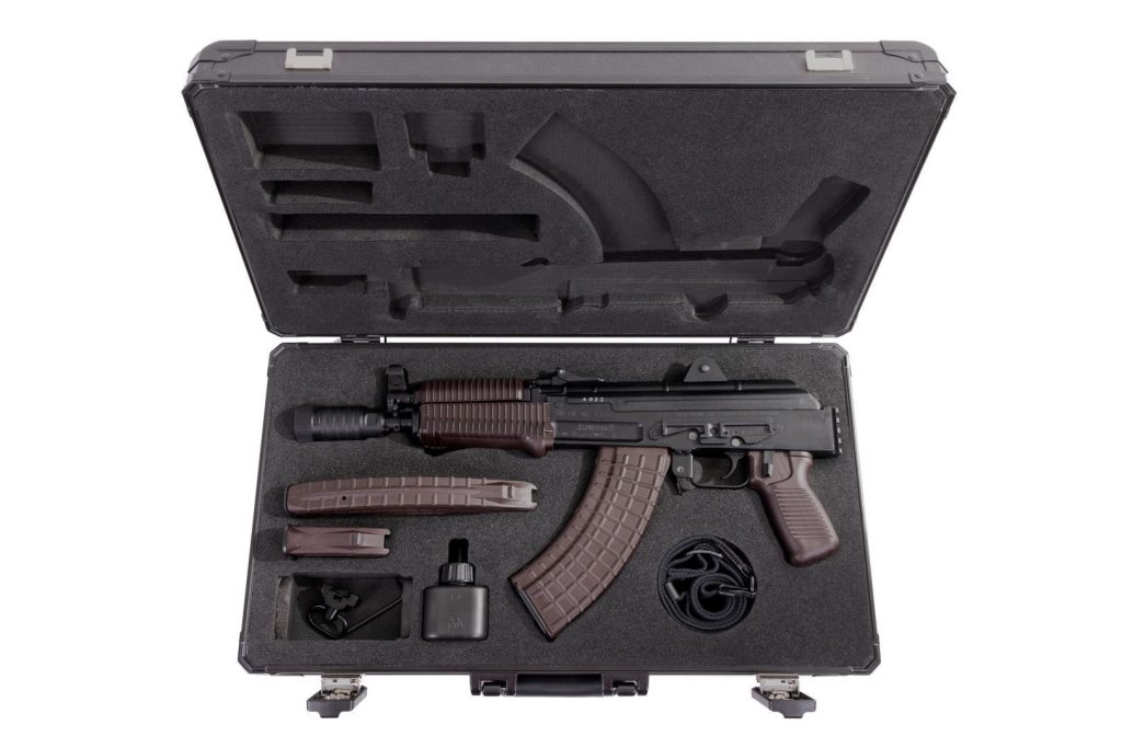 0013295 arsenal sam7k ak pistol 762x39mm plum us furniture 30rd mag hard case