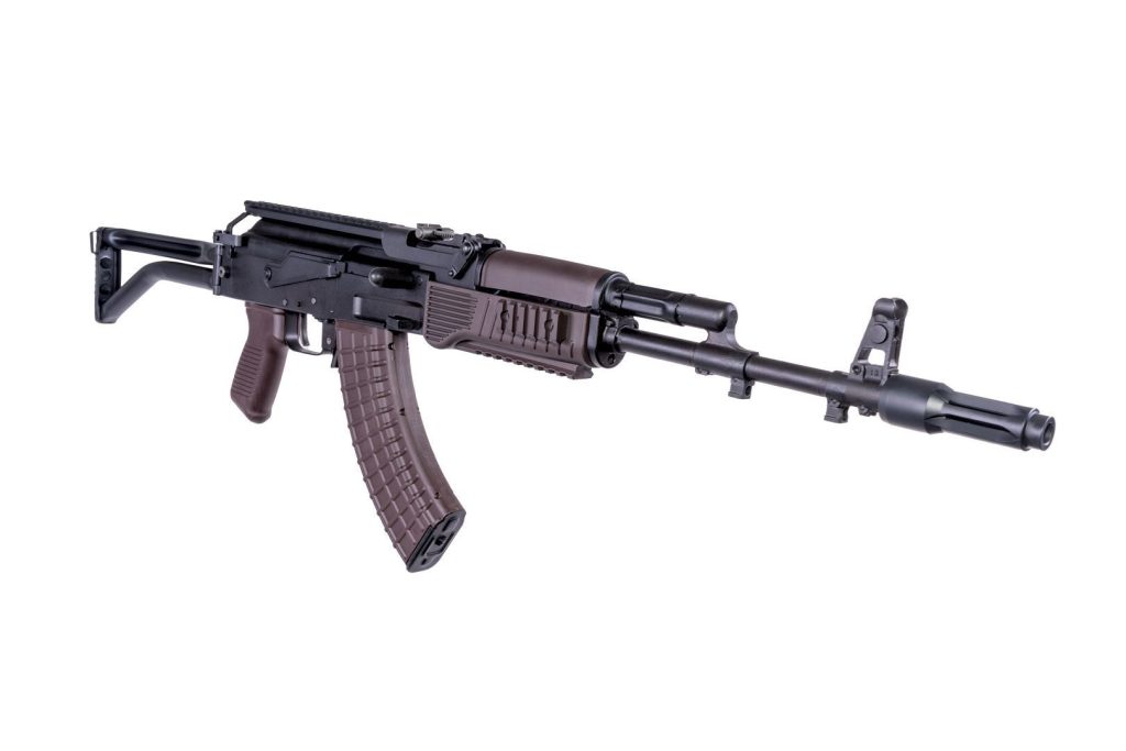 0013304 arsenal sam7sf 762x39mm semi auto rifle with plum furniture ar m5f rail system plum 30rd mag