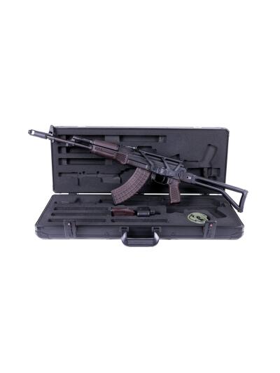 Arsenal SAM7SF Plum Bulgarian Side Folder AK47 Package 30rd Mag SM-13 Rail Custom Hard Case