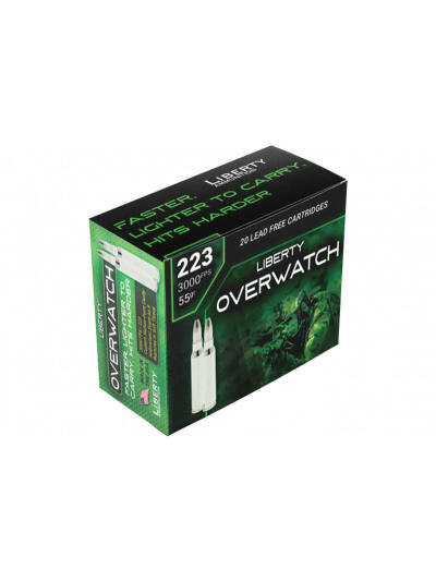 Overwatch 223 Rem 55 g 20rd/Box