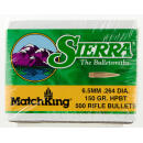 Sierra 1755C MatchKing  6.5Creedmoor 150gr Hollow Point Boat Tail 500/Box