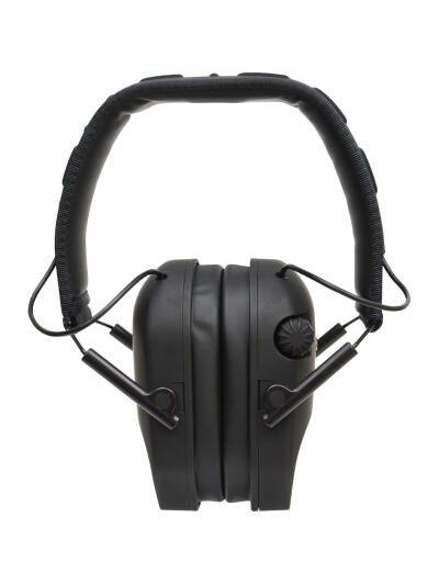 Radians Vertex Slim Dual Mic Electronic Muff Black