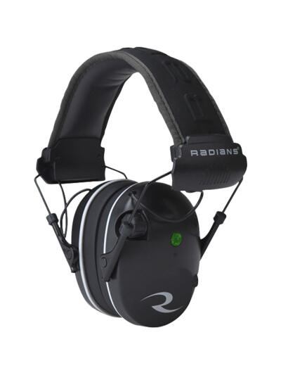 Radians R3200 Dual Mic Electronic Earmuff Black/Grey