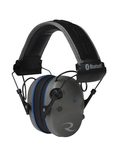 Radians R3700 Bluetooth Quad Electronic Earmuff Pewter/Black