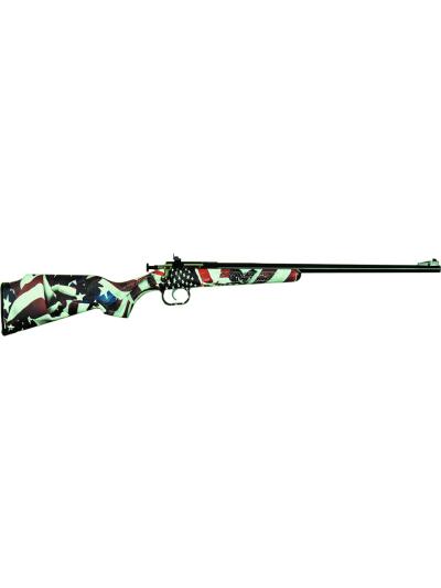 Keystone Crickett Hydro-Dipped Synthetic Rifle 22LR Grand Union Blued