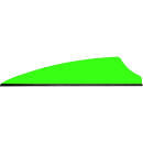 Q2i Fusion X-II Vanes Neon Green 2.5 in. 100 pk.