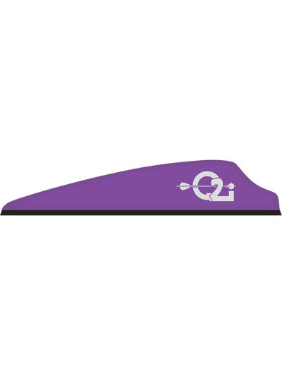 Q2i Fusion X-II Vanes Violet 3 in. 100 pk.
