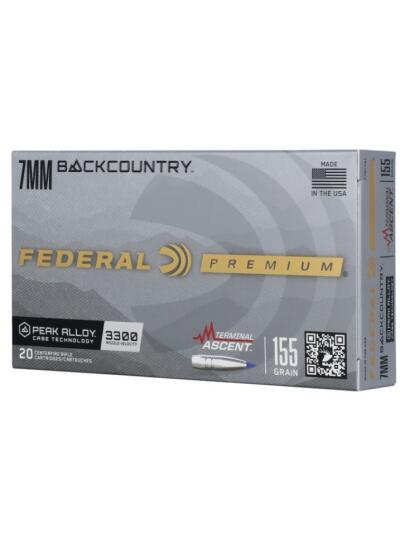 BACKCOUNTRY 7mm 155gr Terminal Ascent 20/Bx