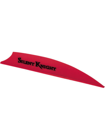 Flex Fletch Silent Knight Vanes Flo Red 3 in. 36 pk.