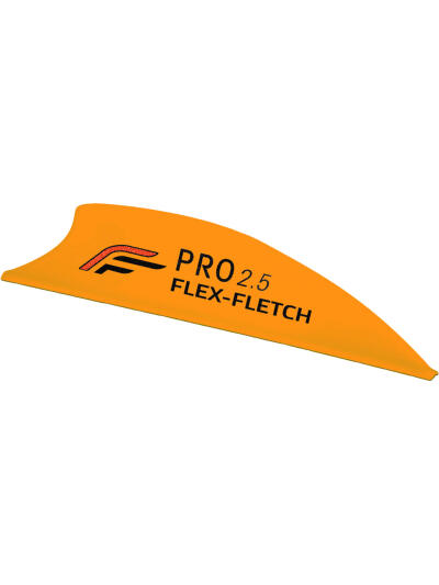 Flex Fletch Pro 2.5 Vanes Blaze Orange 2.5 in. 36 pk.