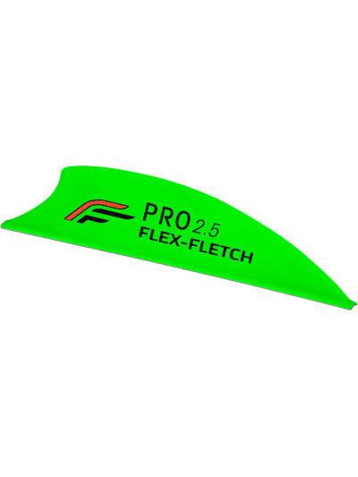 Flex Fletch Pro 2.5 Vanes Cosmic Green 2.5 in. 36 pk.
