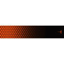 White Water Archery Honeycomb Fade Arrow Wraps Fade Orange 5 in. x 1.125 in. 15 pk.