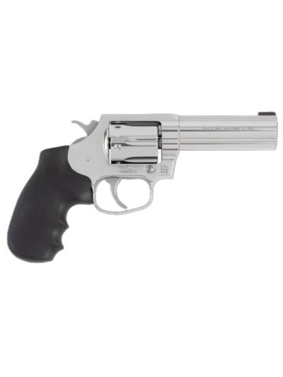 Cobra .38 Spl+P 4" Stainless/Blk Hogue 6rd
