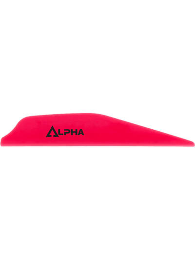 BOHNING ALPHA AR 1250 VANE - 2.8" HOT PINK 36PK