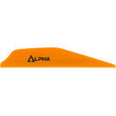BOHNING ALPHA AR 1250 VANE - 2.8" NEON ORANGE 36PK