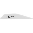 BOHNING ALPHA AR 1250 VANE - 2.8" WHITE 36PK