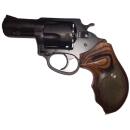 Char BullDog 44Spl 2.5" BlkRoseWd 5rd