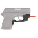 Crimson Trace 0145501 Laserguard  Remington RM380, Red Laser Black Polymer