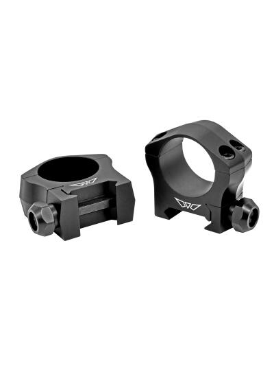 Warne 7200M Scope Rings Mountain Tech Matte Black 1" Low 0 MOA
