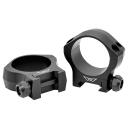 Warne 7220M Scope Rings Mountain Tech Matte Black 34mm Low 0 MOA
