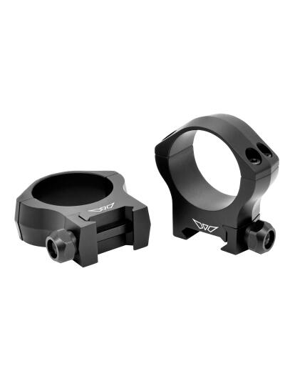 Warne 7221M Scope Rings Mountain Tech Matte Black 34mm Medium 0 MOA