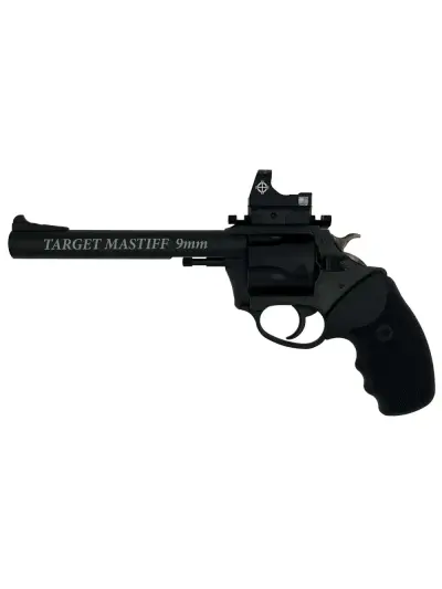 CHARTER ARMS TARGET MASTIFF HGR 44 SPC 6" BBL BLACK SIGHTMARK MICRO OPTIC PIC RAIL 5/RD