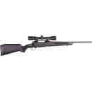 Savage Arms 57301 110 Apex Hunter XP 204 Ruger 4+1 20", Matte Black Metal, Synthetic Stock, Vortex Crossfire II 3-9x40mm Scope