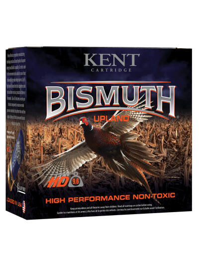 Kent Cartridge B12U365 Bismuth Upland 12 Gauge 2.75" 1 1/4 oz Bismuth 5 Shot 25 Per Box/10 Case