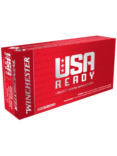 Winchester Ammo RED223 USA Ready  223Rem 62gr Open Tip Range 20 Per Box/10 Case