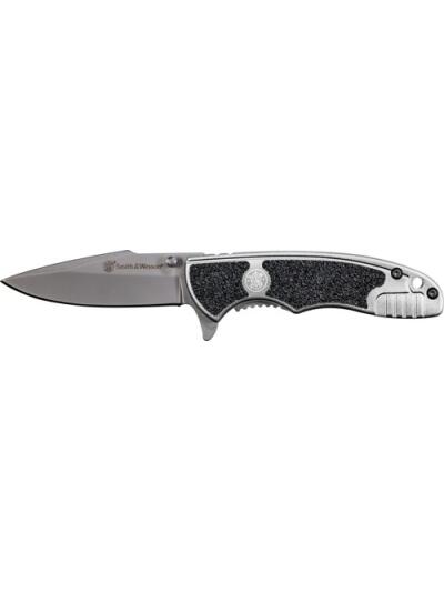 S&W KNIFE VICTORY 2.75" BEAD - BLASTED BLADE FRAME LOCK
