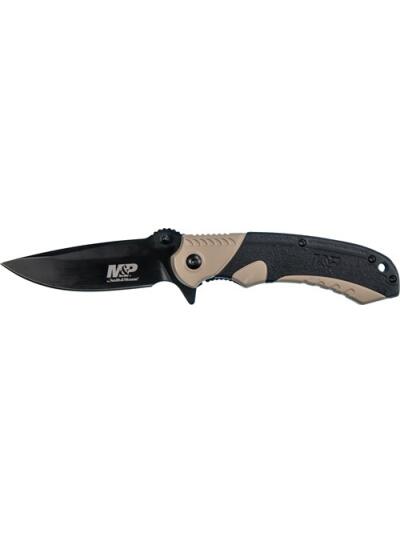S&W KNIFE M&P M2.0 ULTRA GLIDE - 2.75" FOLDING BLADE BLACK/FDE