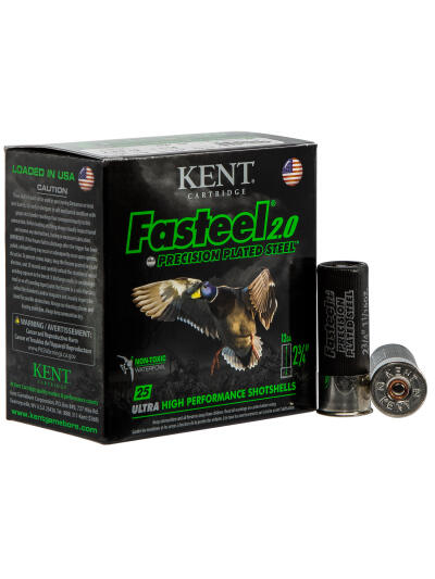 Kent Cartridge K122FS303 Fasteel 2.0  12 Gauge 2.75" 1 1/16 oz 3 Shot 25 Per Box/ 10 Case