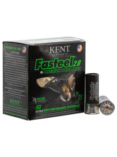 Kent Cartridge K122FS306 Fasteel 2.0  12 Gauge 2.75" 1 1/16 oz 6 Shot 25 Per Box/ 10 Case