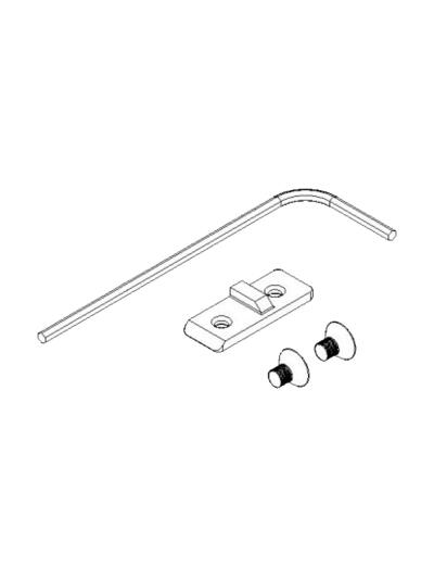 Kel-Tec S2K205CZ75 Mag Catch Kit Mag Catch Kit made of Steel with Black Finish for CZ 75 Sub 2000 Gen2 Magazines