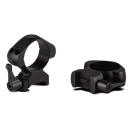 Konus 7406 Steel Rings  Matte Black 1" Quick Release High 0 MOA