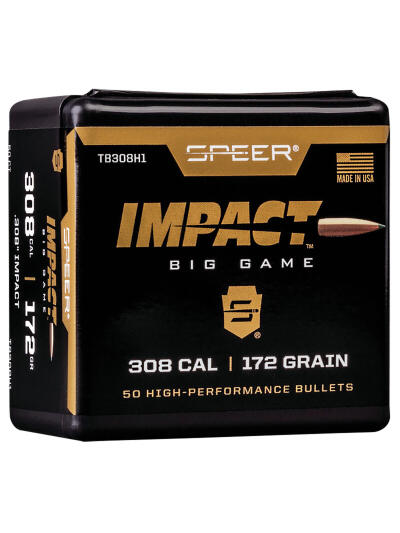 Speer TB308H1 Impact  30Cal 172gr Speer Impact 50 Per Box/5 Case