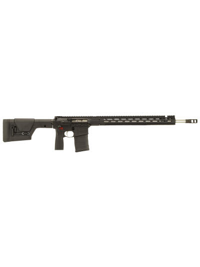 Savage Arms 22974 MSR 10 Precision 6.5 Creedmoor 20+1 22.50" Black Barrel/Rec, Matte Black Adjustable Magpul PRS Stock, Black TangoDown Battlegrip Grip