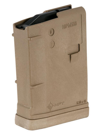 MFT MAGAZINE AR15 5.56X45MM - 10RD SCORCHED EARTH POLY