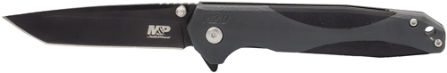 S&W KNIFE M&P M2.0 2-TONE CLIP - FOLDER 3.5" TANTO FNGR FLIPPER