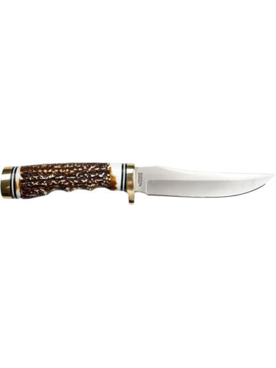 UNCLE HENRY KNIFE NEXT GEN - STAGLON 5" BLADE W/LTHR SHEATH