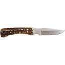 UNCLE HENRY KNIFE NEXT GEN - STAGLON 3.1" CAPER W/LTHR SHTH